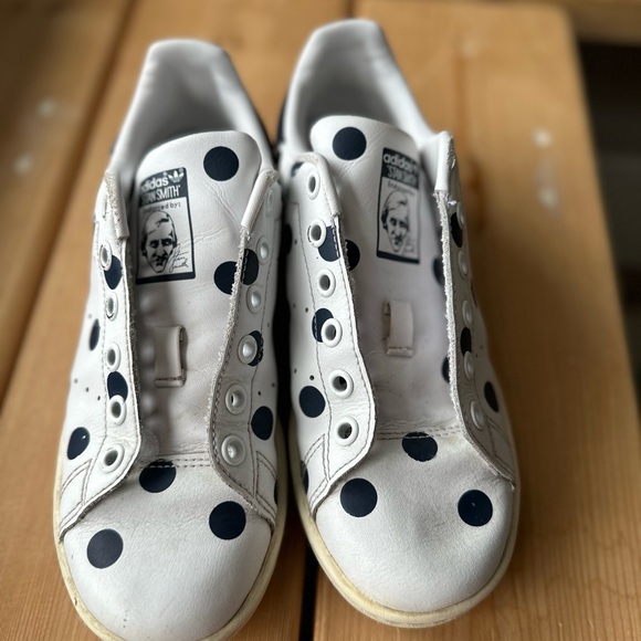 Adidas Stan Smith "Polka Dot" Trainers - Size 3.5 - Picture 2 of 6